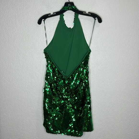 New Ronny Kobo Revolve Jo Dress in Green Medium - Picture 7 of 15